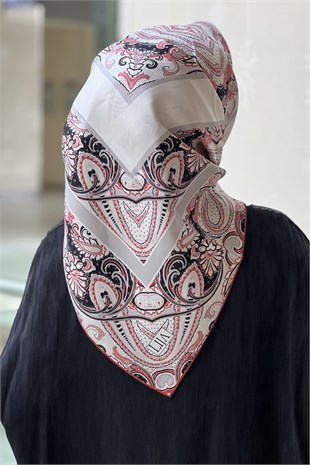 Lija Zerrin Twill İpek Eşarp