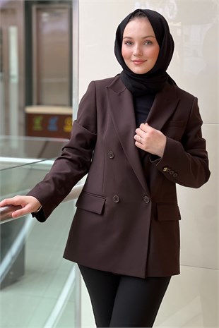 İpekyol Dört DüğmeAstarlı Blazer Ceket