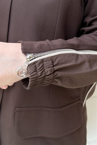 Ceremoney Arkası Baskı Detaylı Zegna Ceket