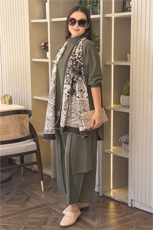 Mahal Manu Tunik Pantolon Takım