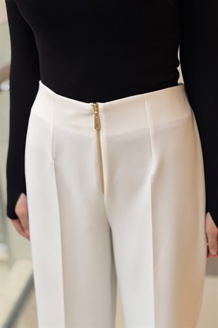 Sentez Queen Kısa Geniş Paça Pantolon