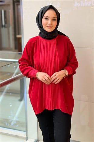 Ghisa Önü Merserize Fitil Detaylı Tunik