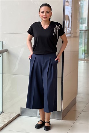 On Fashion Pileli Bol Pantolon