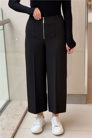 Sentez Queen Kısa Geniş Paça Pantolon