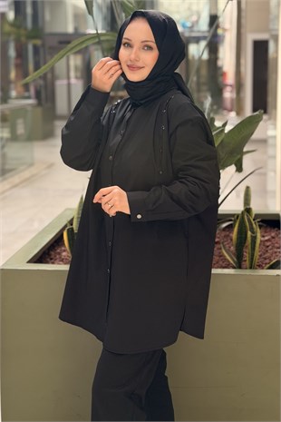 Fuat Gürşen Kolları Kuşgözü İp Detaylı Gömlek