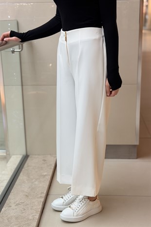 Sentez Queen Kısa Geniş Paça Pantolon