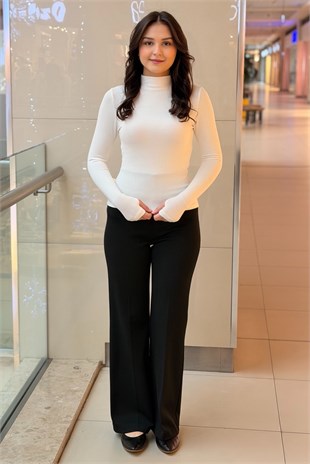 Mahal Casual Dik Yaka Cotton İçlik Body