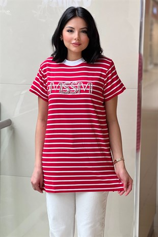 Missemramiss Mssm Taşlı Tshirt