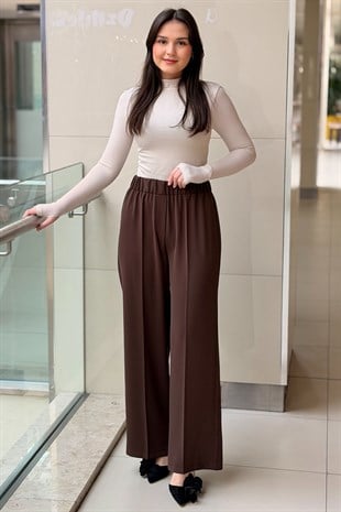 Sentez Colmar Beli Lastikli Geniş Paça Pantolon