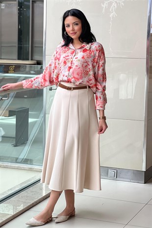 On Fashion Desenli Gömlek