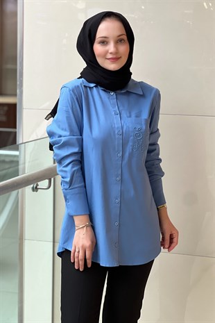 Missemramiss MSSM Nakışlı Gömlek