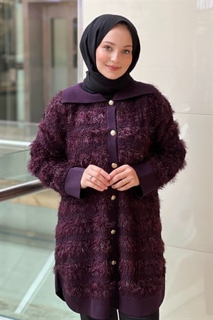 Ghisa Sim İpli Triko Hırka