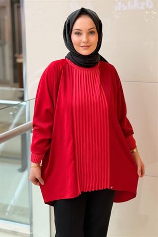 Ghisa Önü Merserize Fitil Detaylı Tunik