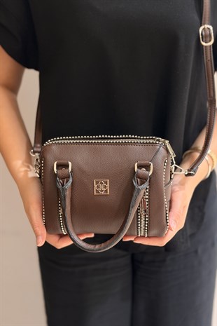 Mahal Bags Boncuklu Spedy Çanta