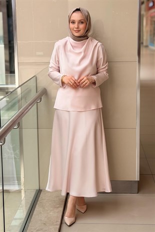 Missemramiss Satin Grace Etekli Takım