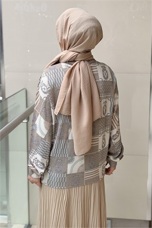 Ghisa Patchwork Desen Tunik