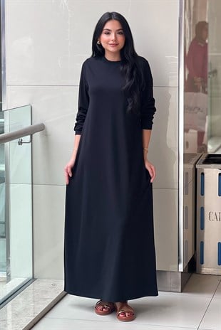 Ghisa Ribanalı Uzun Kollu Elbise