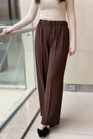 Sentez Colmar Beli Lastikli Geniş Paça Pantolon