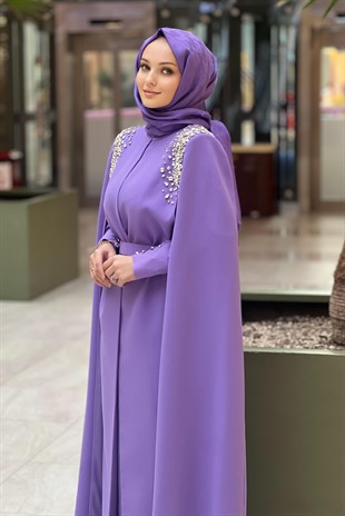 Senna Je Parle Dress Set Abiye Elbise