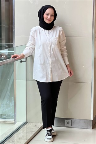 Missemramiss MSSM Nakışlı Gömlek