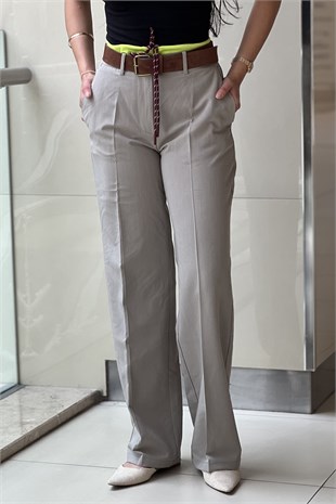 Twist Beli Band Kemerli Pantolon