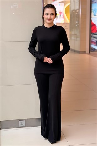 Kahma Basic Tunik Pantolon Takım
