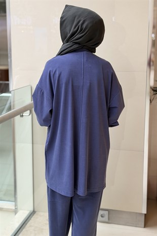 Ghisa Ribana Detaylı Tunik Pantolon Liosel Takım