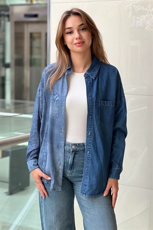 Twist Denim Gömlek