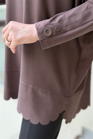 Tığ Triko Oversize Tunik
