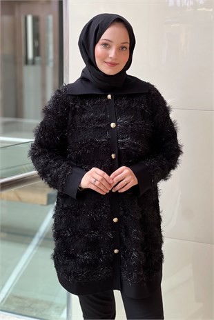 Ghisa Sim İpli Triko Hırka