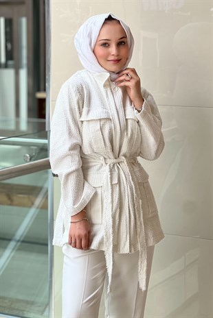 Ghisa Cepli Beli Kuşaklı Kap