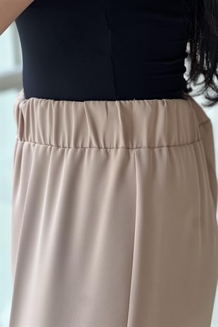Sentez Colmar Beli Lastikli Geniş Paça Pantolon