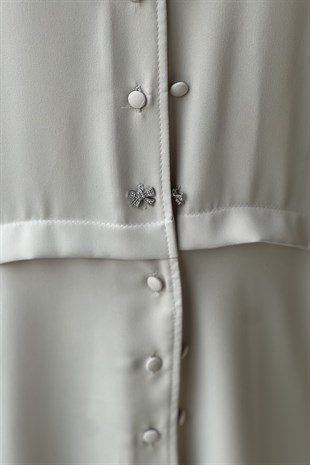 Ghisa Çift Düğme Detayli Gömlek Pantalon Takım