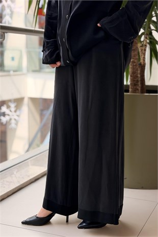 Missdalida Geniş Paça Klasik Pantolon