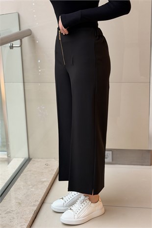 Sentez Queen Kısa Geniş Paça Pantolon