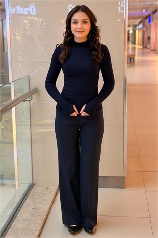 Mahal Casual Dik Yaka Cotton İçlik Body