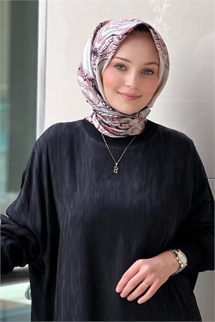 Lija Zerrin Twill İpek Eşarp