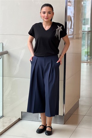 On Fashion Pileli Bol Pantolon