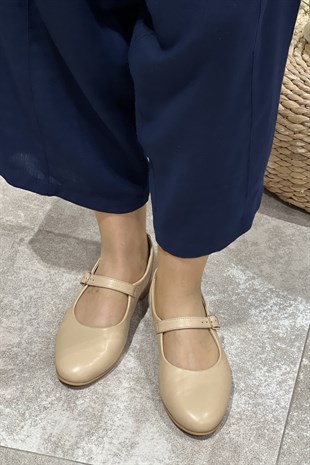 Majensia Bilek Kemerli Hakiki Deri Babet