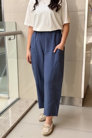 Sentez Kanguru Kanvas Pantalon