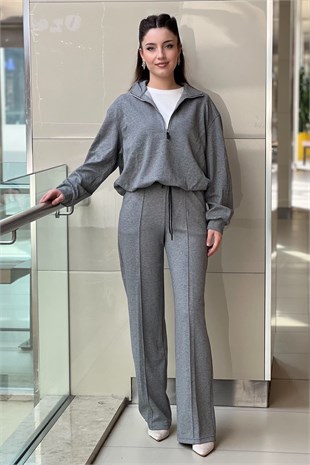 İpekyol Triko Mix Colorblock Pantolon