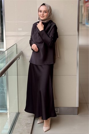 Missemramiss Satin Grace Etekli Takım