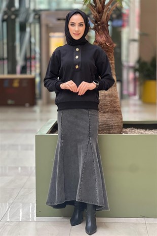 Twist Volanlı Etek