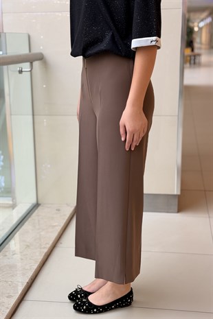 Sentez Queen Kısa Geniş Paça Pantolon