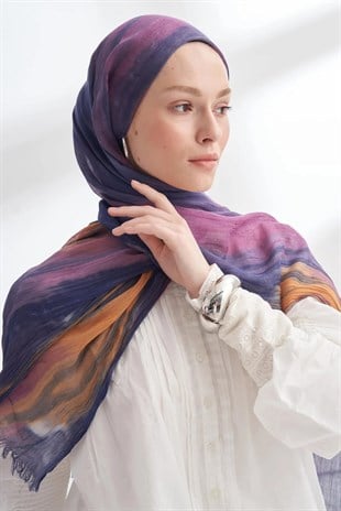 Armanda Organic Touch Blend Desen Şal