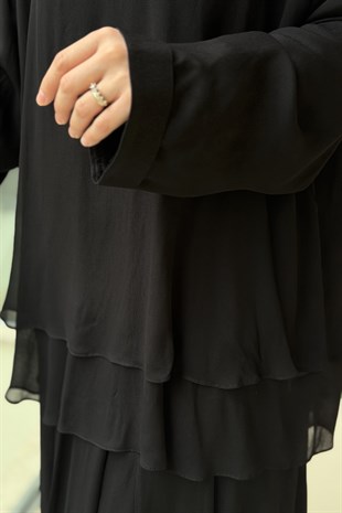 Ghisa Askılı Elbisde Tunik İkili Takım