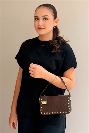 Mahal Bags Troklu Omuz Ve Çapraz Askılı Çanta