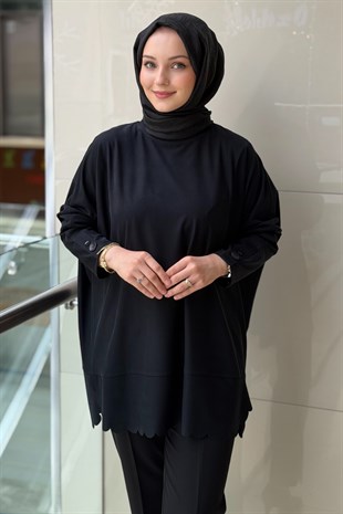 Tığ Triko Oversize Tunik