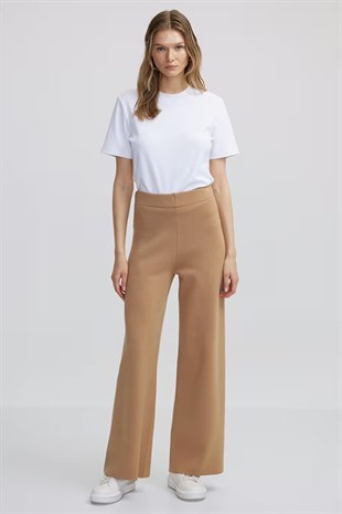 İpekyol Triko Wide Leg Fit Pantolon
