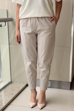 Nurcan Çetin Tapered Fit Pantolon